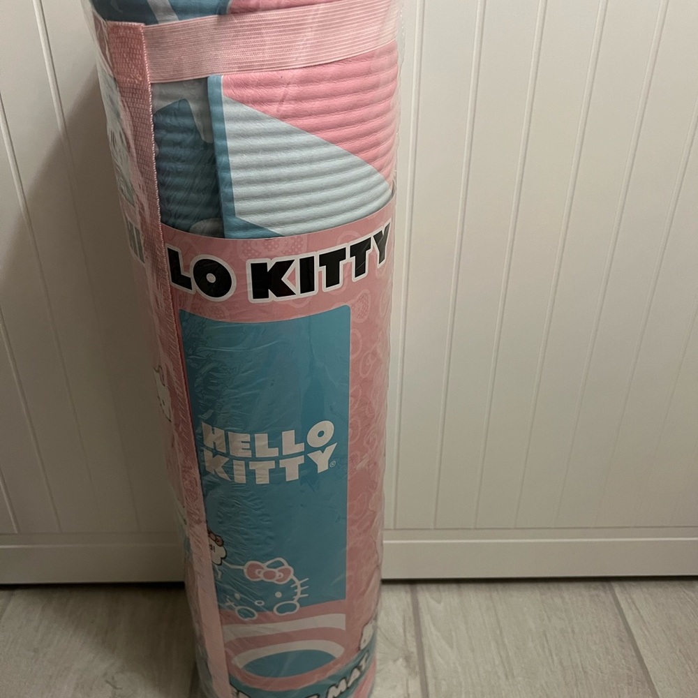 Hello Kitty Pink and Blue Fitness Mat